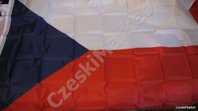 Flaga Czech  90 / 135 cm - wysoka jakość, ładne kolory