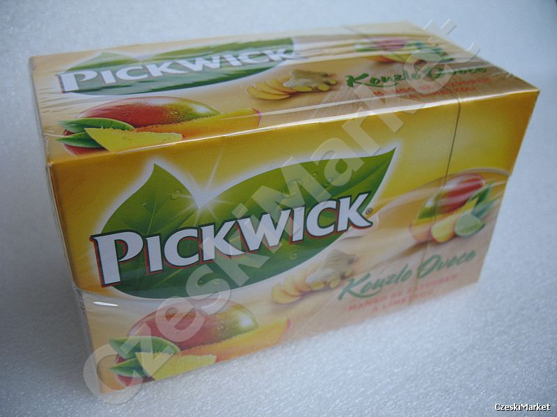 Pickwick - herbata z Mango z Imbirem i Limetką - Fruit Fusion