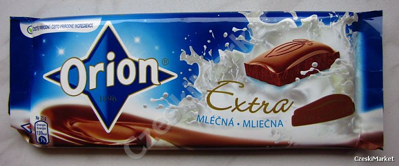 Czekolada Extra mleczna - Orion 1896 - 100g