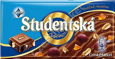 Historia czekolady Studentska