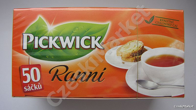 Pickwick - cejlońska czarna herbata - 50 szt.