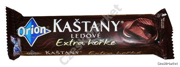 Kastany Kasztany Ledove - batonik w gorzkiej czekoladzie