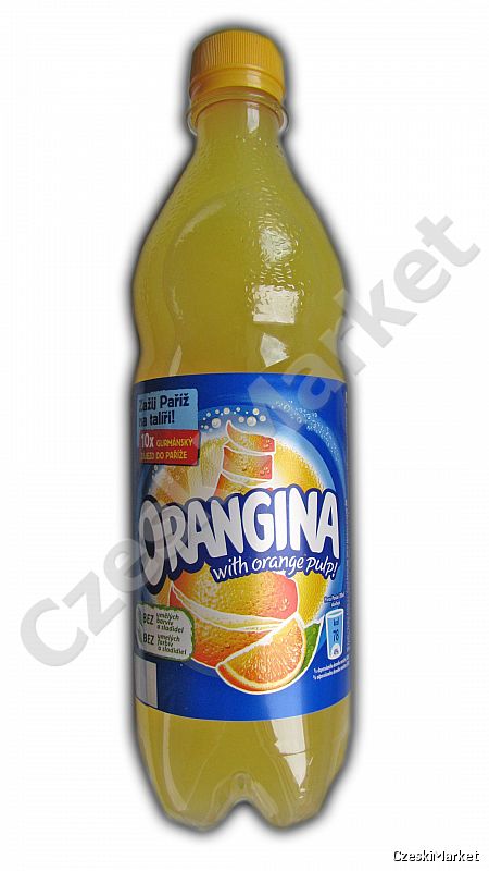 Orangina 0,5L żółta - z miazgą z pomarańczy