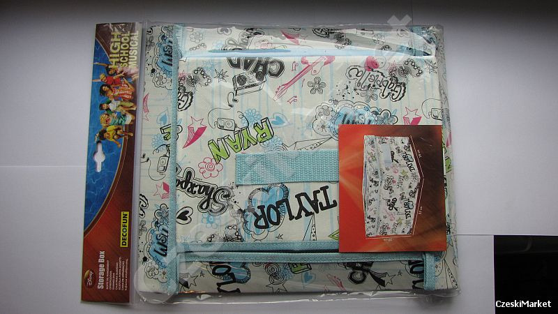 High School Musical - Zac Efron -  pudełko, pojemnik, kufer z przykrywką
