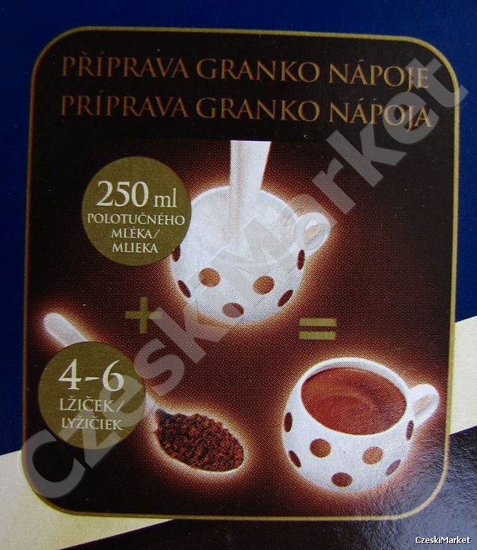 Granko Exclusive - 200 g Orion - jak czekolada kakao na gorąco i na zimno, granulat kakaowy