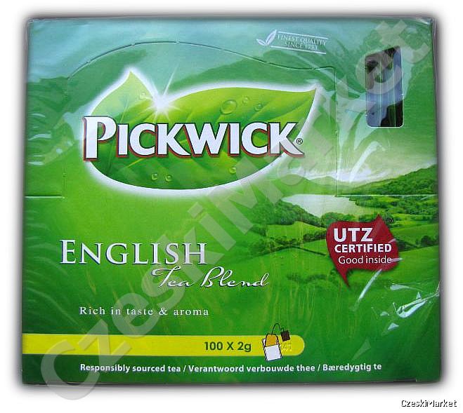 Pickwick - herbata czarna English - 100 szt. - z certyfikatem UTZ