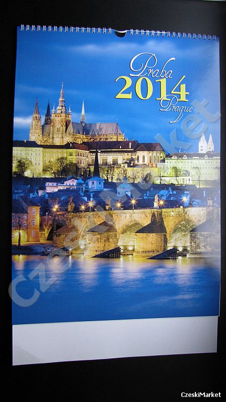 Praga Zdjęcia Pragi (można oprawić) kalendarz ścienny 2014 - PRAGA - Czechy - piękne zdjęcia