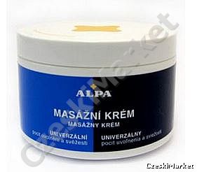 Alpa automasaż krem balsam z olejem mineralnym do masażu 250 ml - daje ulgę mięśniom sport