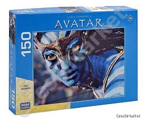 Puzzle Avatar - wyjątkowe puzzle z błyszczącymi elementami - 150 elem.