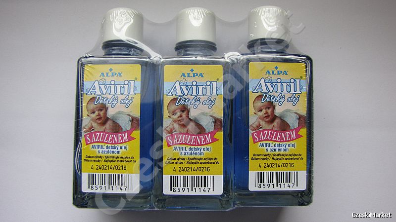 Alpa - olejek dla dzieci z azulenem aviril awiril