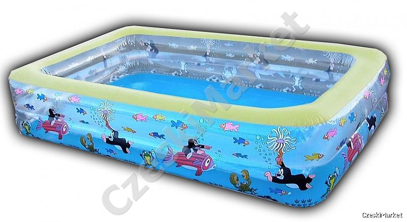OSTATNIE SZTUKI WYPRZEDAŻ Krecik - prywatny rodzinny basen dmuchany, wodne zabawy, relaks w wodzie - dla dzieci i dorosłych do ogrodu