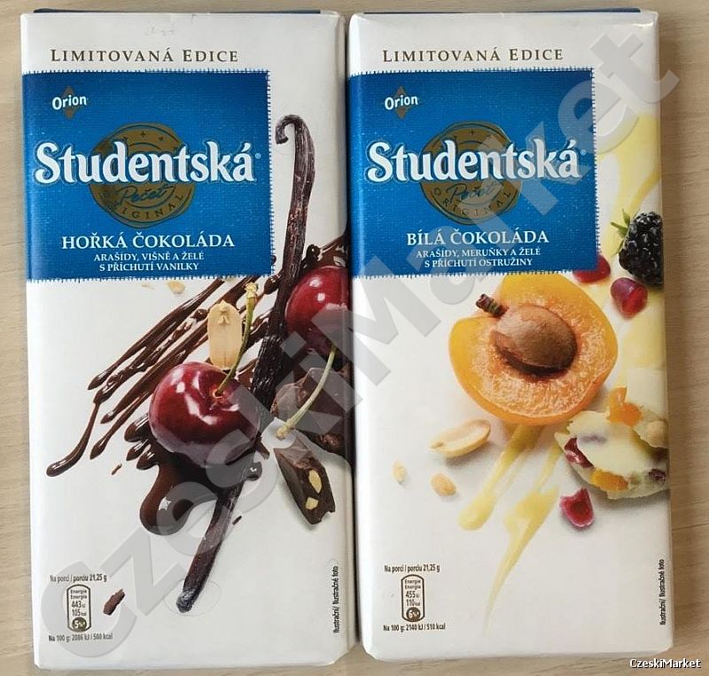 Dwie super nowości - limitowane czekolady studentskie!