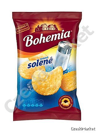 Chipsy Bohemia - solone 215 g