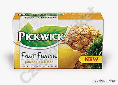WYPRZEDAŻ Pickwick - herbata Ananas z cytryną Fruit Fusion