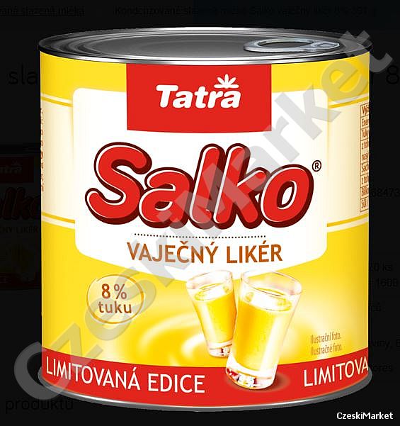 Tatra piknik Salko Skoncentrowane mleko słodzone 8% karmel