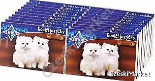 Taniej PACZKA 40 opakowań - Kocie języczki - smaczne czekoladki w pudełku z kotkami