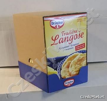 Paczka 4 x Langosz langos (ok. 40-48 pysznych langoszy) - ciasto w proszku - szybko, wygodnie i wybornie