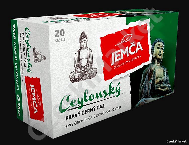 Jemca - Czarna herbata Cejlońska - 20 torebek