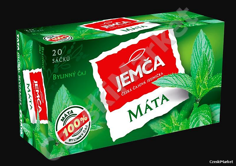 Jemca - Herbata Miętowa, mięta - 20 torebek