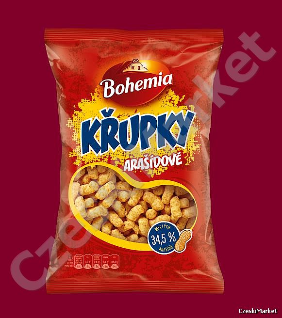 Bohemia Chrupki 34,5 % orzechowe 200 g