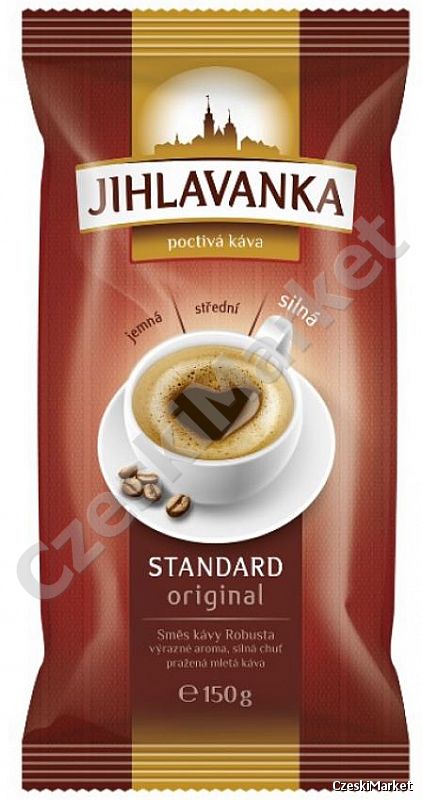 Kawa z Czech - 90 % arabica - Jihlavanka - wysokie jakości kawa w dobrej cenie!