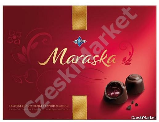 Wiśnie w czekoladzie - bombonierka Orion 189g Maraska