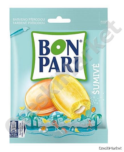 Bon Pari Musujące - pyszne cukierki - 80g