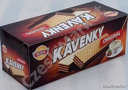 TANIEJ Cała paczka 30 x Sedita - wafelki Kavenky - smak do wyboru Słowacja smak kawa